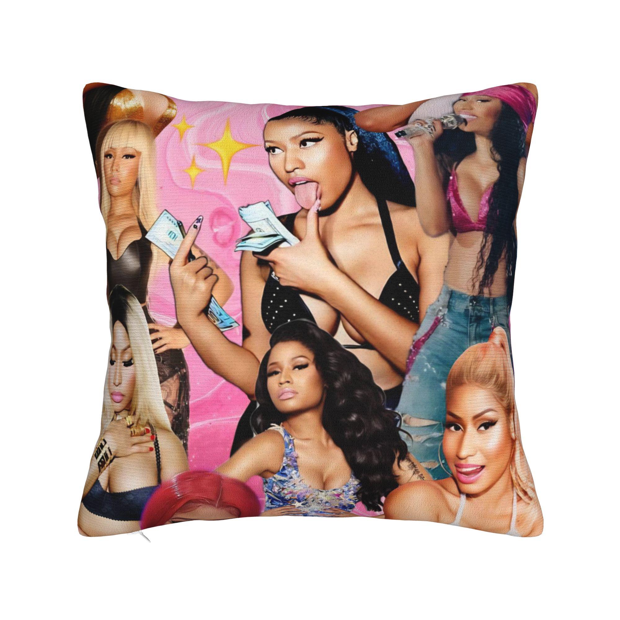 Наволочка Nicki Minaj Pink Friday 2 Tour   Винтажная Наволочка Для Гостиной Дивана Наволочки 12x12Inch