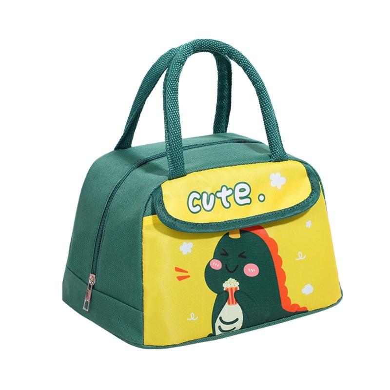 Thermals Food Bag Waterproofed Oxfords Materials Lunch Box Carriers For Outdoor Camping Daily Commutes