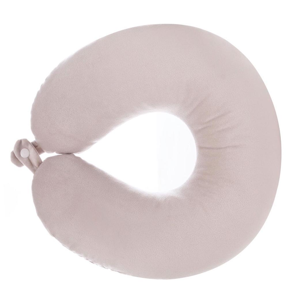 U Shape Neck Pillow PP Cotton Super Soft Relieve Fatigue Comfortable Portable Neck Pillow for