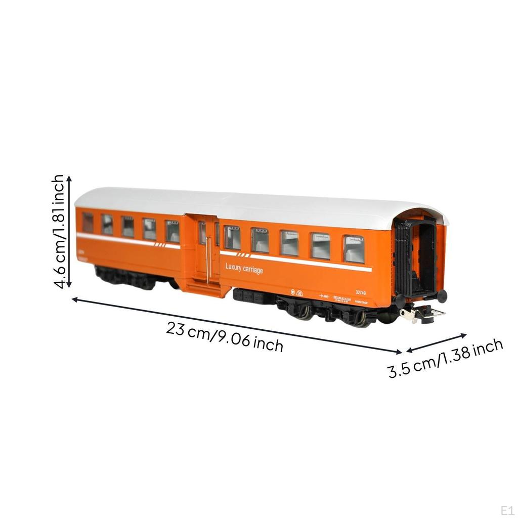 HO Scale Passenger Car Highly Detailed Coach Road-Specific