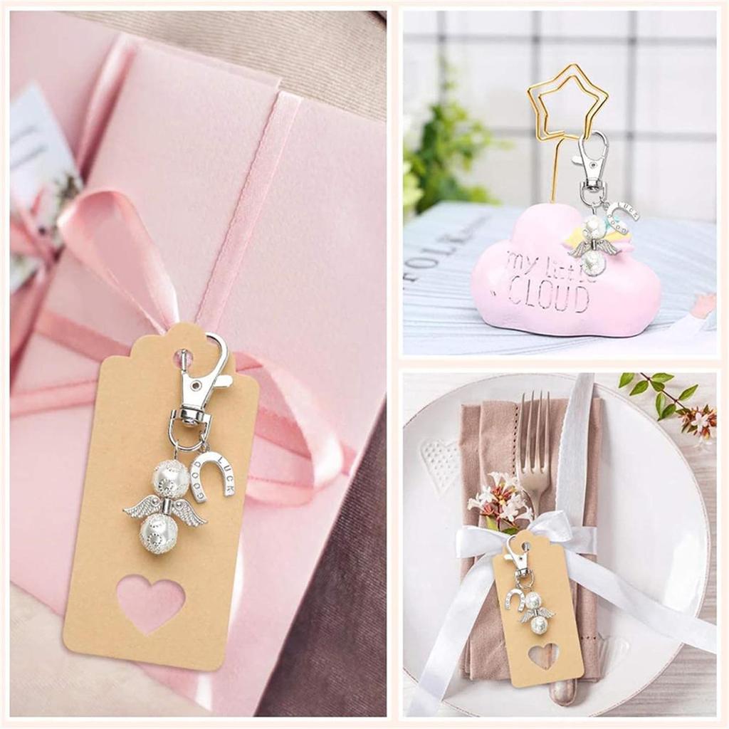 Angel Keychain for Weddings, Birthdays, Baby Baptisms, and Communion Decorations