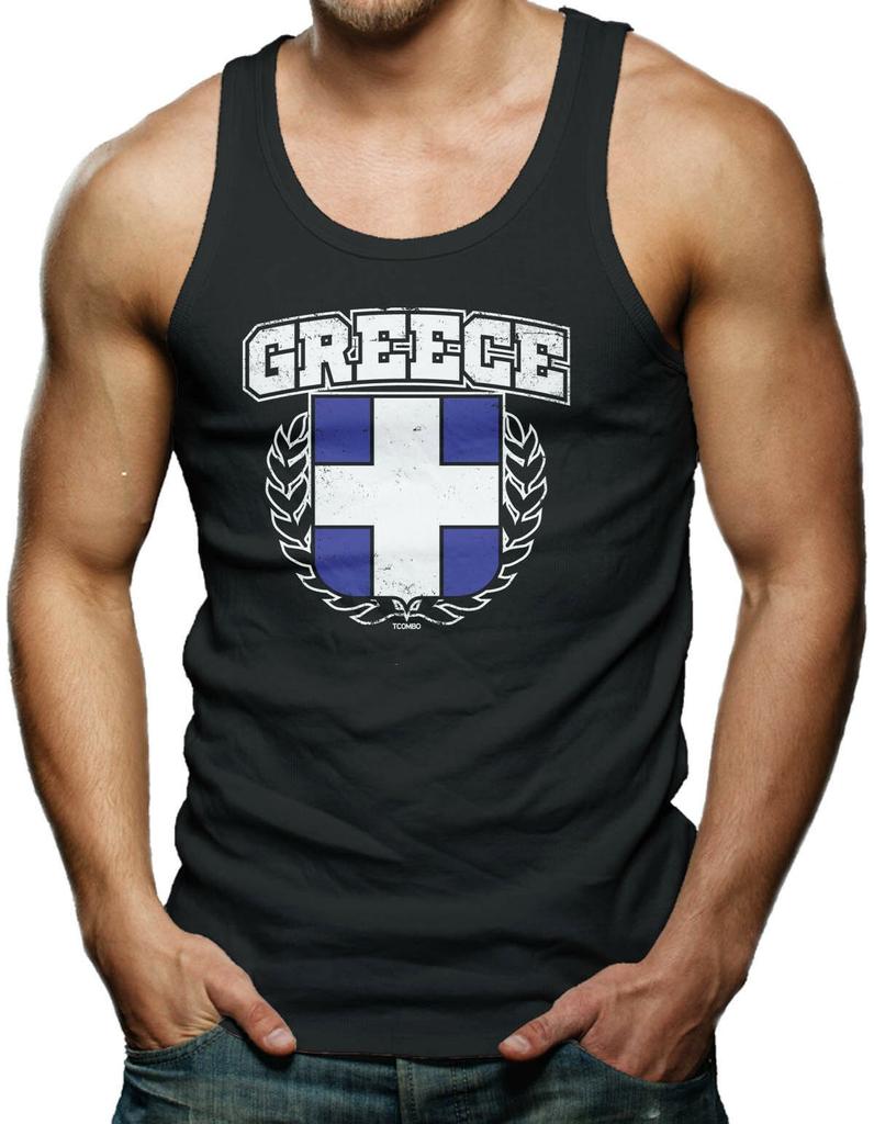 Greece Pride Greek Tank Top Tricou unisex