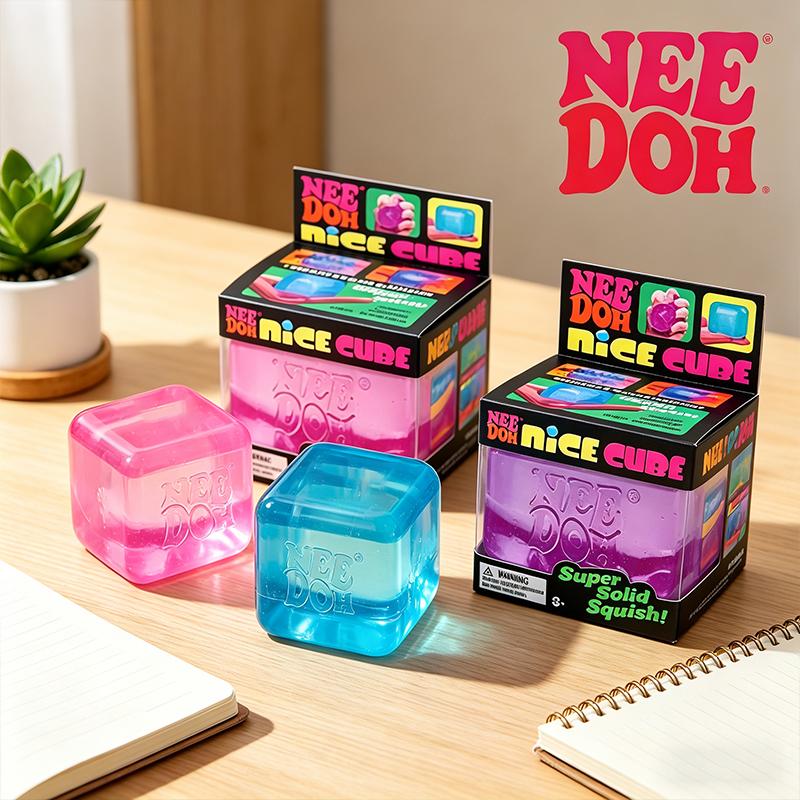 Topmix In Stock Schylling Needoh Nice Cube Maltose Squishy Toy Stress Anxiety Relief Sensory Fidget Gift For All Ages
