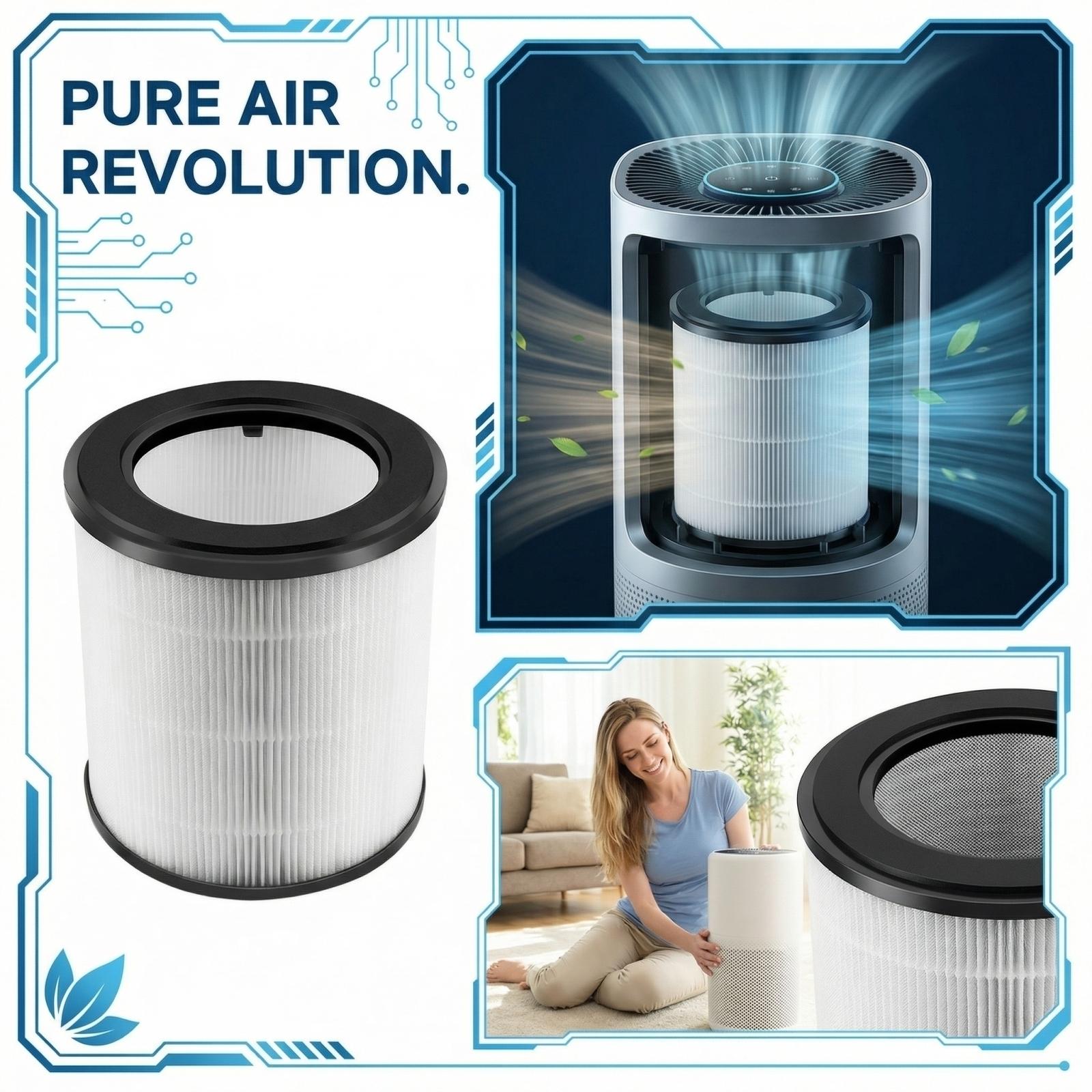 

Purifier Filter Screen Hepa Filter one size