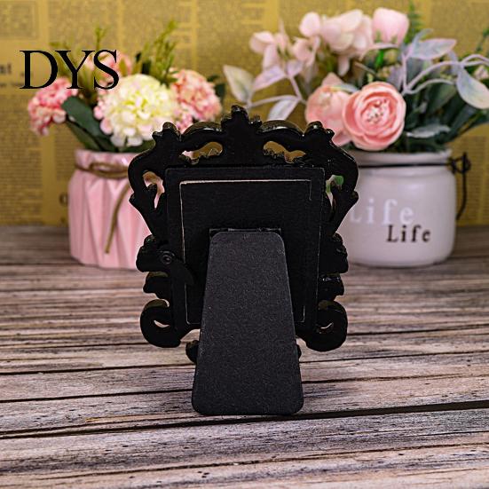 Picture Frame Baroque Rectangle Family Decoration Resin Vintage Classic Desktop Photo List Home Decor