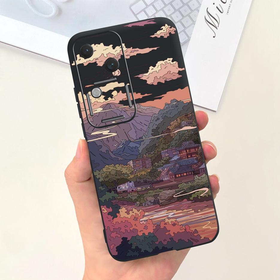 For Vivo V30 Pro Case V2319 Cute Fashion Cartoon Back Cover 6.78'' Soft Silicone Phone Case For Vivo V30 V 30 Pro VivoV30 Bumper