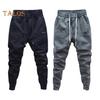 Pánské Cargo Kalhoty Volné Stahovací šňůrka na kotníky Pružný pas Jednobarevné Více kapes Fitness Streetwear Outdoor Cestování Sportovní kalhoty