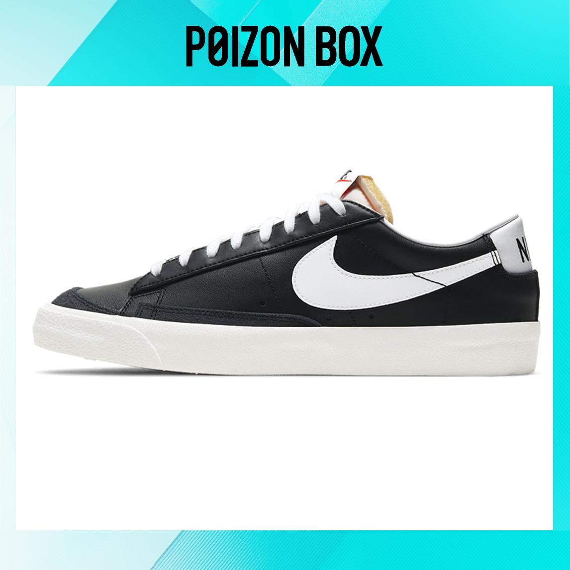 

кроссовки Nike Blazer Low 77 Black White DA6364-001