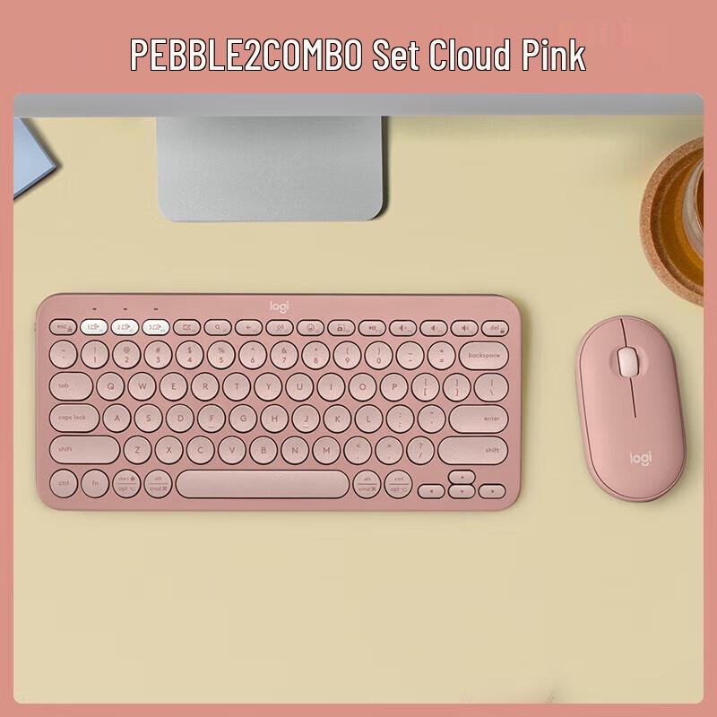 

Logitech Pebble 2 Combo Wireless Keyboard and Mouse Set