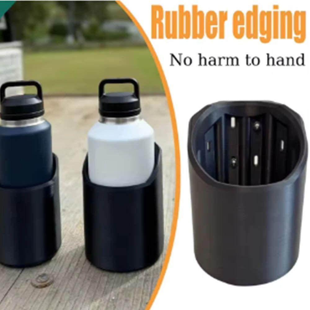 3D Printed Magnetic Cup Holder Black Color Heavy Duty Cup Holder  For Bus