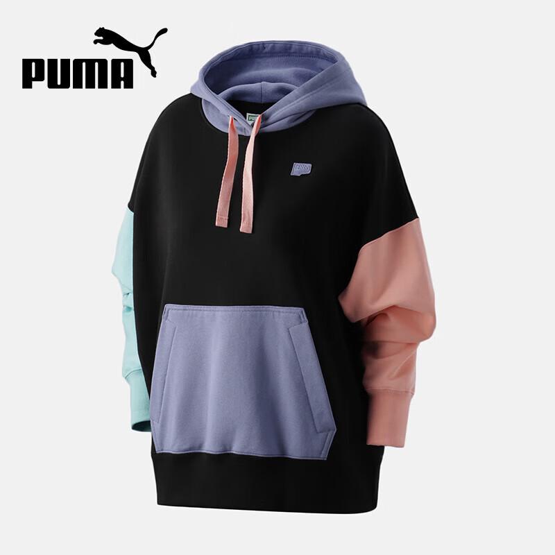 

PUMA Women s Fashion Casual Hooded Pullover Sweatshirt L