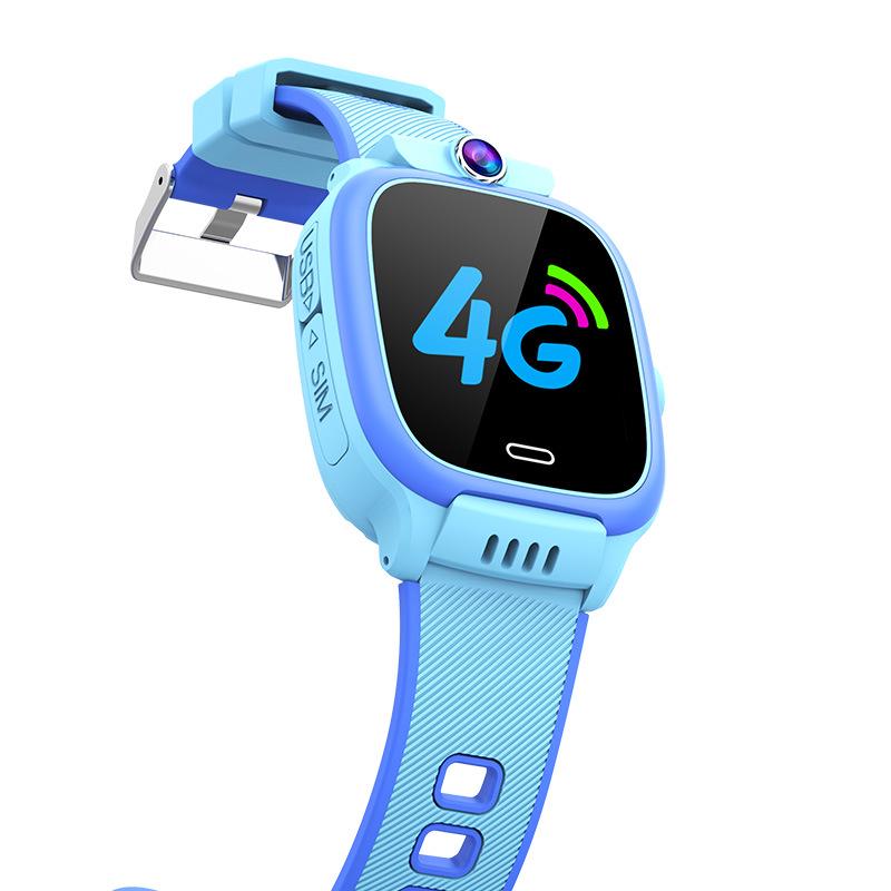 

Умные часы для детей CrossY36 4G: Wi-Fi, SIM, Камера, Видеозвонок, Многоязычный Blue - Multilanguage 4G Video Call