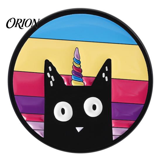 Long-lasting Brooch Black Cat Themed Brooch, Anti-Rust Lightweight Lapel Pin, Cartoon Jewelry Accessories for Clothing Bag Decoration Party