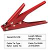 Ergonomic Cable Tie Tool Efficient Flush Cut Zip Tie Tool  Electrical Operation