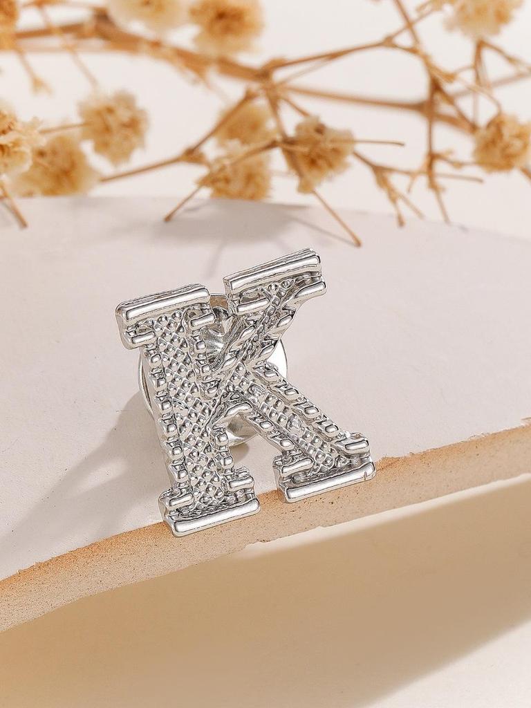 Luxury Alphabet Brooch: Elegant 26-Letter Fashion Pin to Secure Clothing in Style