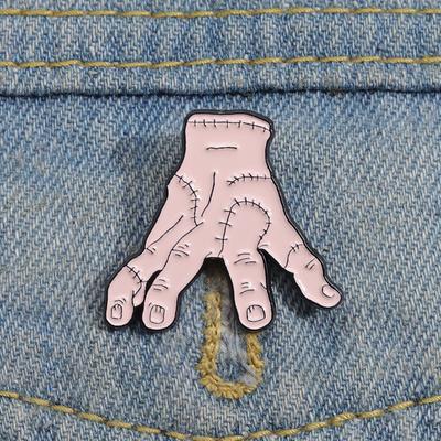 Halloween Horror Und Skurrile Geste Brosche, Personalisierte Dekorative Accessoires, Partyatmosphäre Outfit Passende Accessoires