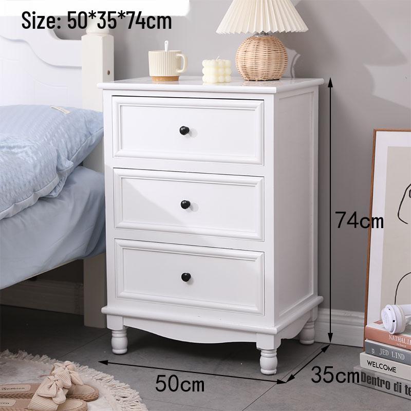 American Solid Wood Five-Drawer Chest - Living Room/Bedroom Storage Cabinet