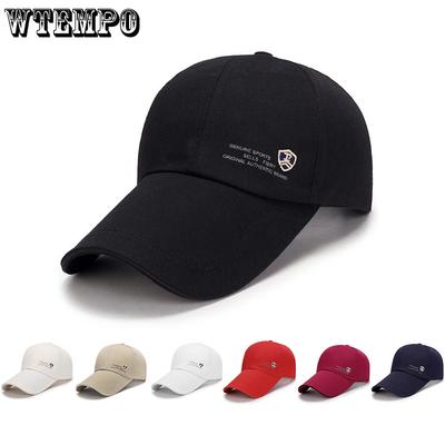 Vier-Jahreszeiten-Universal-Baseballkappe mit verlängerter Traufe, Herren-Baseballkappe mit langem Rand, Sonnenschutz im Freien, Sportkappe, lässiger Hut mit Entenzunge