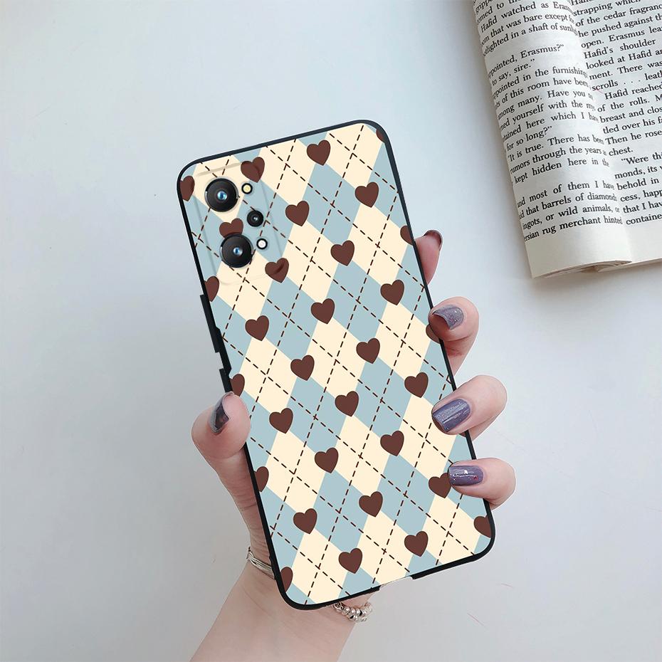 For Realme GT Neo 3T Case Realme GT Neo 2 GT2 Cover Rainbow Flower Soft Silicone Protective Phone Bumper Realme GT Neo 3T 2 Case