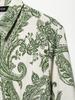 2025 Spring Women's European & American Style Floral Long Sleeve Shirt and Skirt Set