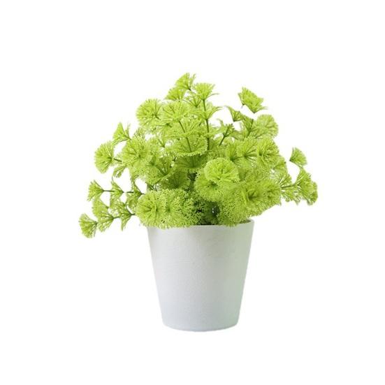 Simulation Bonsai Unique No Watering Easy To Care Artificial Plants Fake Green Desktop Ornament Home Decor
