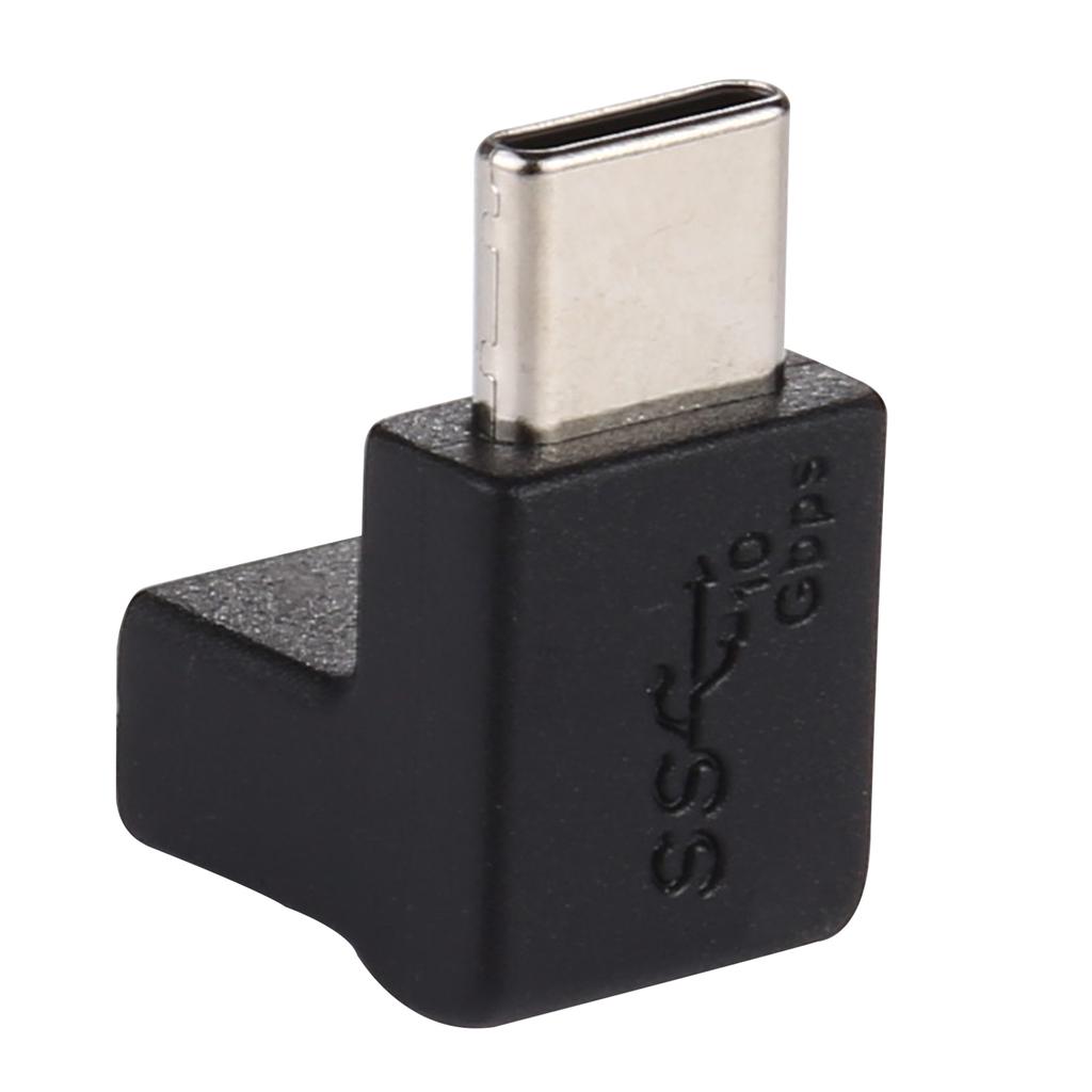 90 Degree Right Angle USB 3.1 Type C Male to Female Converter Adapter for Samsung Huawei Smart Phone