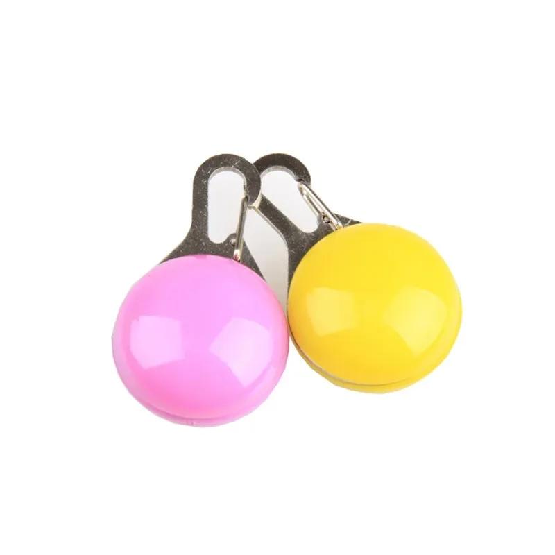 Led Dog Collar Pendant Pet Luminous Collar Pendant Illuminated Pet Pendant Flash Light Leash Accessorie Decoration Dog Necklace