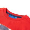 T-shirt pour enfants à manches longues rouge 92/104/116/128/140
