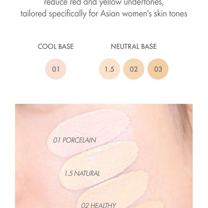 AMUSE Ceramic Skin Perfector Foundation - 4 Colors