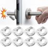 Stop Floor Door Stops Buffer No Drill Door Stopper Home Improvement Furniture Wall Safety Hardware Transparent Supplies Silicone