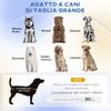 Large Dog Sofa with Removable Cushion, Polyester and Wood, 98x67x25 cm, Grey