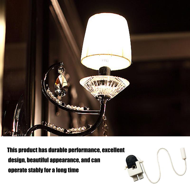 

Ceiling Fan Light Pull Cords Wall Lights Pull Chain Control 2A 250V Multifunctional Wall Lights Pull Cord For Ceiling Fans Light United States