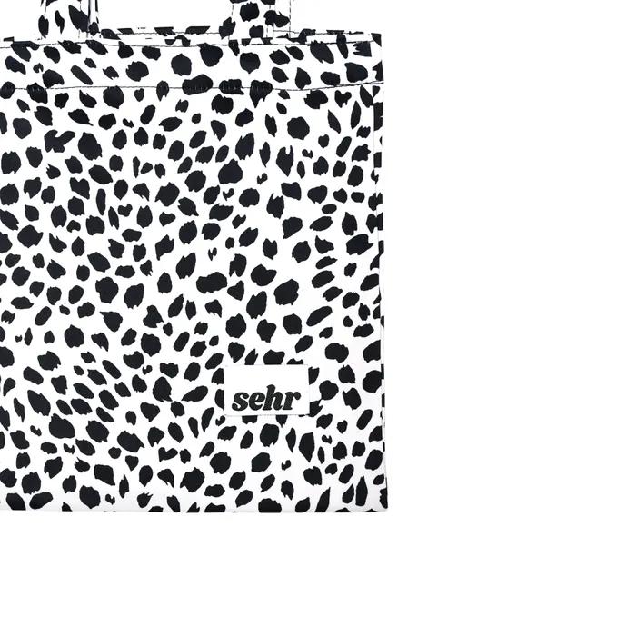 Leopard Marshmallow Mini Bag (White)