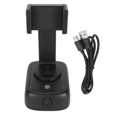 Automatische gezichtstracking telefoonhouder 360 graden rotatie slimme opname telefoonhouder met 1/4 inch schroef