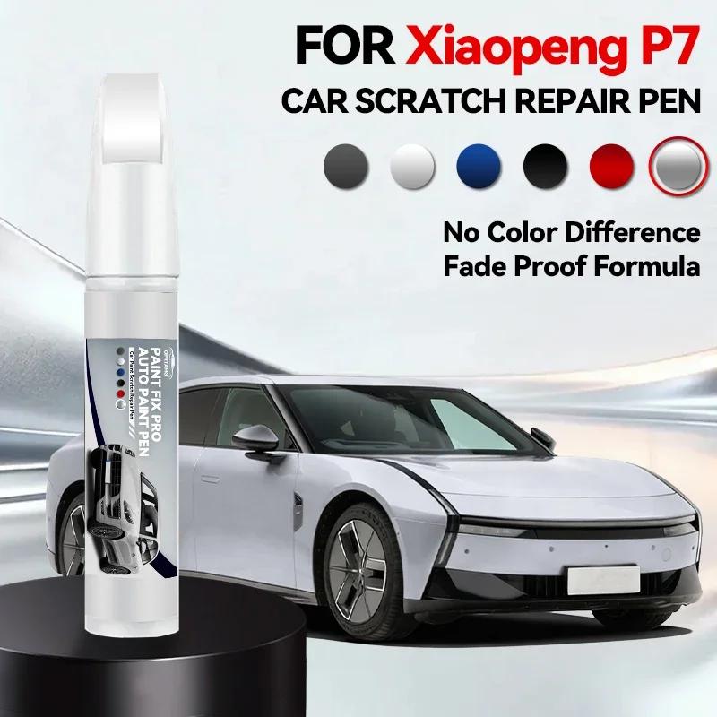 For Xiaopeng P7 Paint Repair Pen Touch Up Scratch Remover DIY Auto Accessories Black White Silver Blue Grey Red