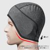 ROCKBROS Inner Cold Weather Helmet Walking Cycling Running Unisex Cap, Cap, Hat, Wear, Windproof, Fleece-Lined, Skiing, Motorcycle, Cap,