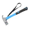 Claw Hammer ABS Rubber Iron Multifunctional Nailing Hammer with Hawkbill Curved Hook for Outdoor Camping Hiking Blue