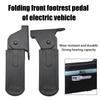 1 Pair Helpful Stable Seats Treadle Anti-Rust Universal Bike Rear Pedals Plastic Convenient Bicycle Rear Seat Pedal Folding Bike