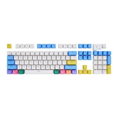 104 Touches Translucides PBT Double Shot pour Touches Rétroéclairées Pour Interrupteurs MX Clavier Mécanique Remplaçable pour