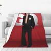 Custom Sombr Blanket Warm Fleece Soft Flannel American Singer Throw Blankets For Bed Sofa Office Autumn