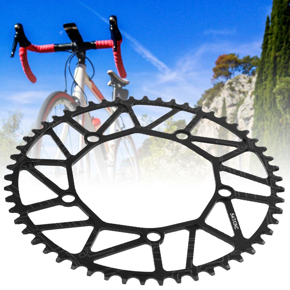     Light   Bike   &amp; Negative Teeth Single Chainring 130BCD Chain Wheel   Accessory(52T )