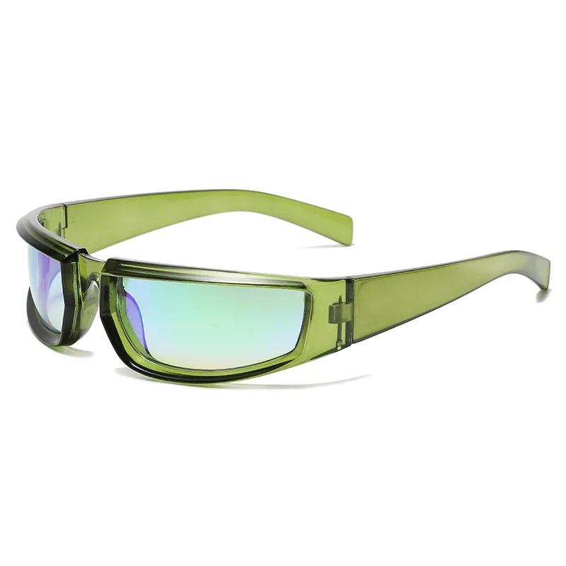 Nouveaux Lunettes de Soleil Personnalisées Style Européen Américain Mode Sport Cyclisme Extérieur Tendance Lunettes Anti-UV Gafas De Sol beige