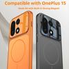 Pro OnePlus 15 Pro Pouzdro na telefon Magsafe Tenké Matné PC Design pro bezdrátové nabíjení Nárazuvzdorné Kryt s plným pokrytím čočky Nový kryt Pro OnePlus15