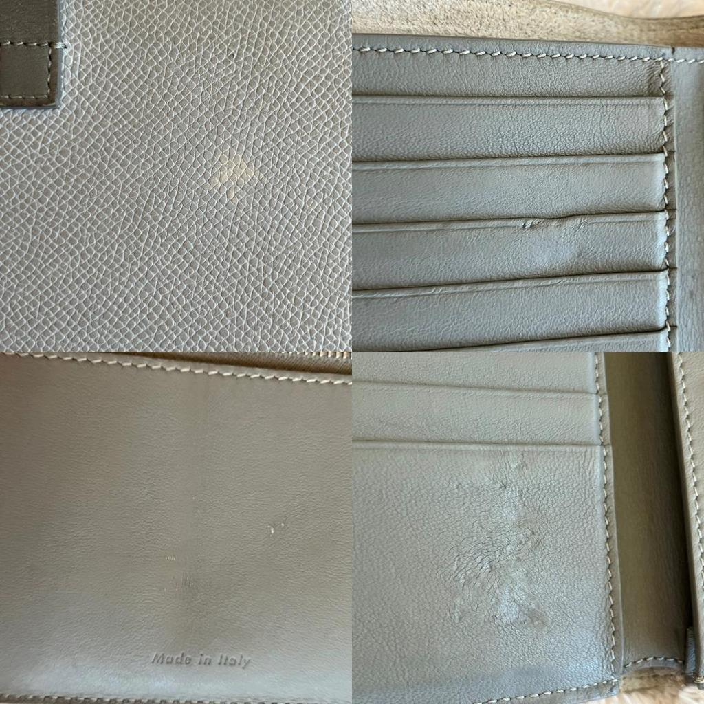 Used 【Very Popular】CELINE Medium Strap Wallet Bifold Wallet