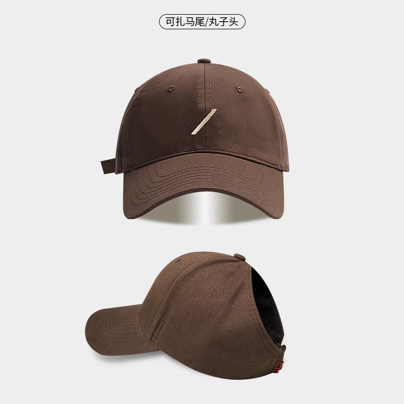 Empty top letter sunshade children hard top embroidery letters show face small sunscreen cap outdoor sports cap tide
