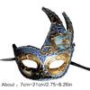 Maskerade Halbmaske Halloween Augenmaske Kostüm Halbmaske Maskerade Kostüm Accessoire für Damen Herren Halloween