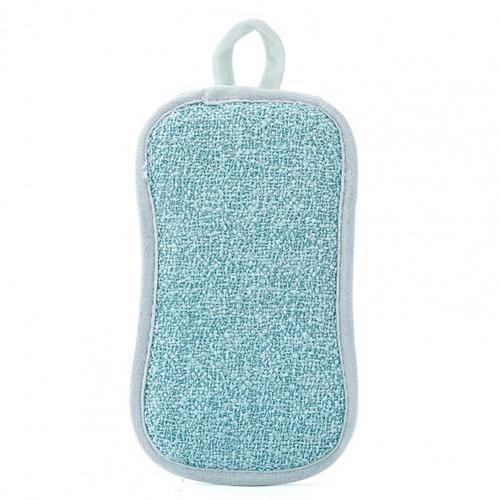 Dishwashing Sponge Thicken Good Absorption Cleaning Rag 4 Colors Cleaning Sponge Cloth  Kitchen Double-sided Cleaning Dishcloth