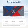 Custom Text Beach Towel, Soft Absorbent Swimming Multi-use TowelCrystal Palace