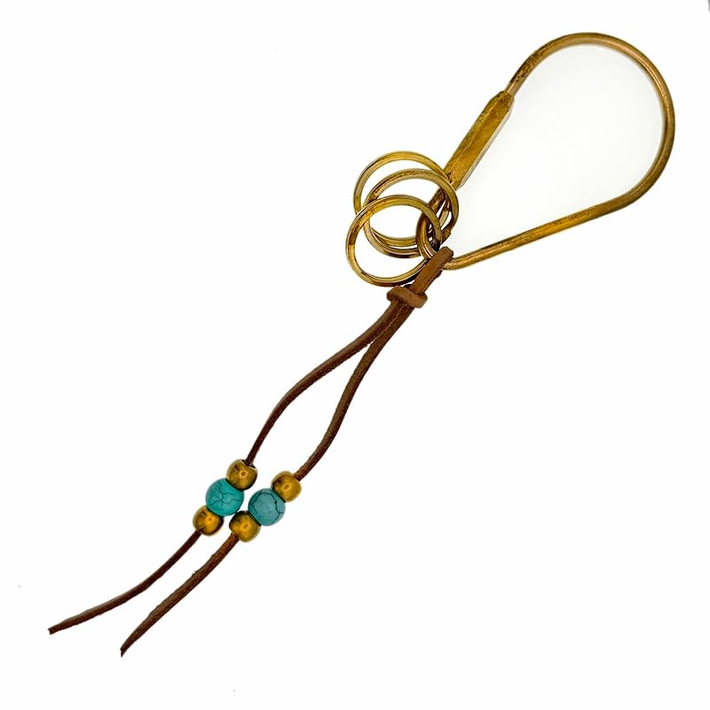 

brass brass biker key ring key chain hook; USBS-001