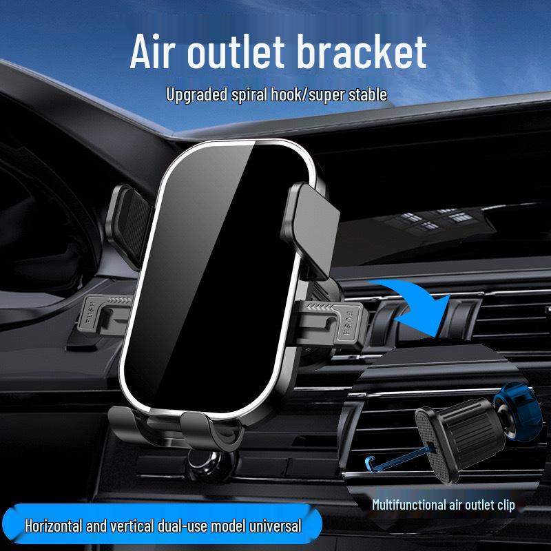 Přísavkový držák na telefon do auta na palubní desku do mřížky ventilace - Model 2025